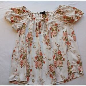 Coquette floral summer top size M by sreetwear society.
